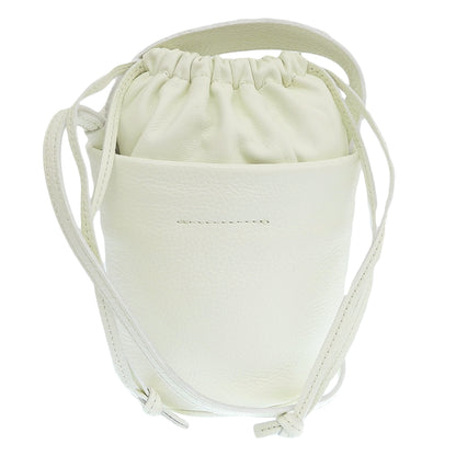 thehighlights ザハイライツ low white 'pot' micro-mini 巾着 ショルダーバッグ レディース ホワイト ショルダーバッグ