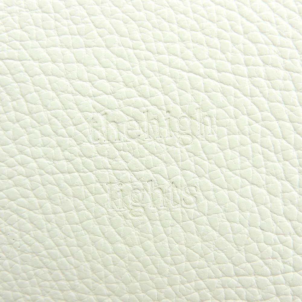 thehighlights ザハイライツ low white 'pot' micro-mini 巾着 ショルダーバッグ レディース ホワイト ショルダーバッグ