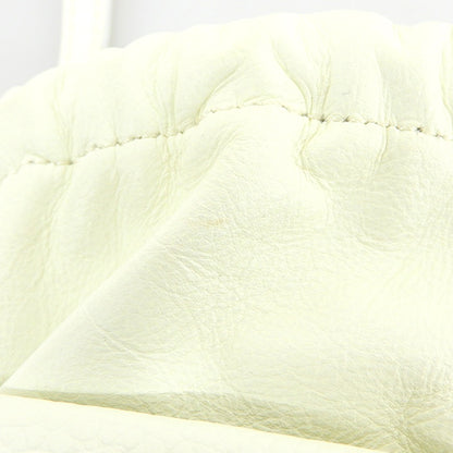 thehighlights ザハイライツ low white 'pot' micro-mini 巾着 ショルダーバッグ レディース ホワイト ショルダーバッグ
