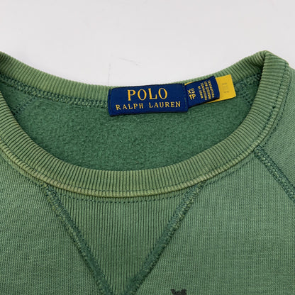 POLO RALPH LAUREN ポロ ラルフローレン 【美品/国内正規】710823538001 フリースグラフィック スウェットシャツ トップス XS