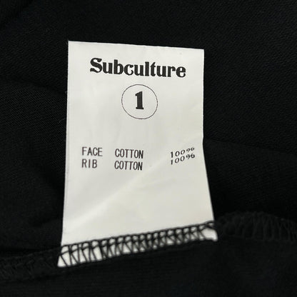 SC Subculture SCLT-A2203 棉质 EAGLEHORN 长袖 T 恤 上衣