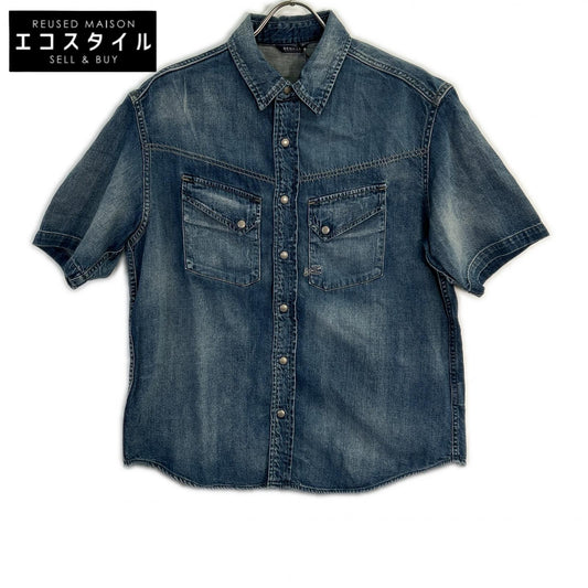 DENHAM デンハム 01250443002 コットン コンチョスナップボタン EASTERN SHIRT/イースタンシャツ トップス