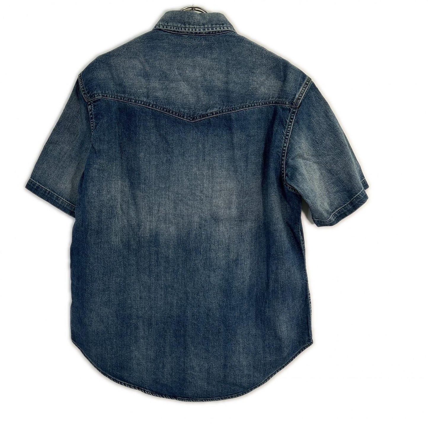 DENHAM デンハム 01250443002 コットン コンチョスナップボタン EASTERN SHIRT/イースタンシャツ トップス