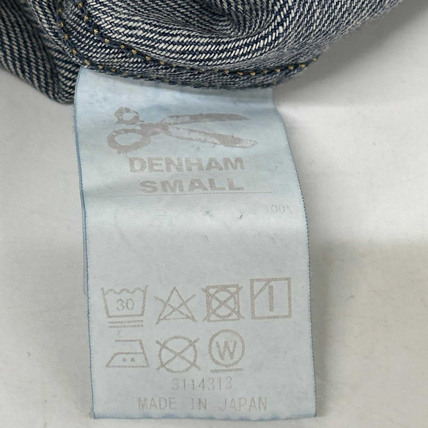 DENHAM デンハム 01250443002 コットン コンチョスナップボタン EASTERN SHIRT/イースタンシャツ トップス