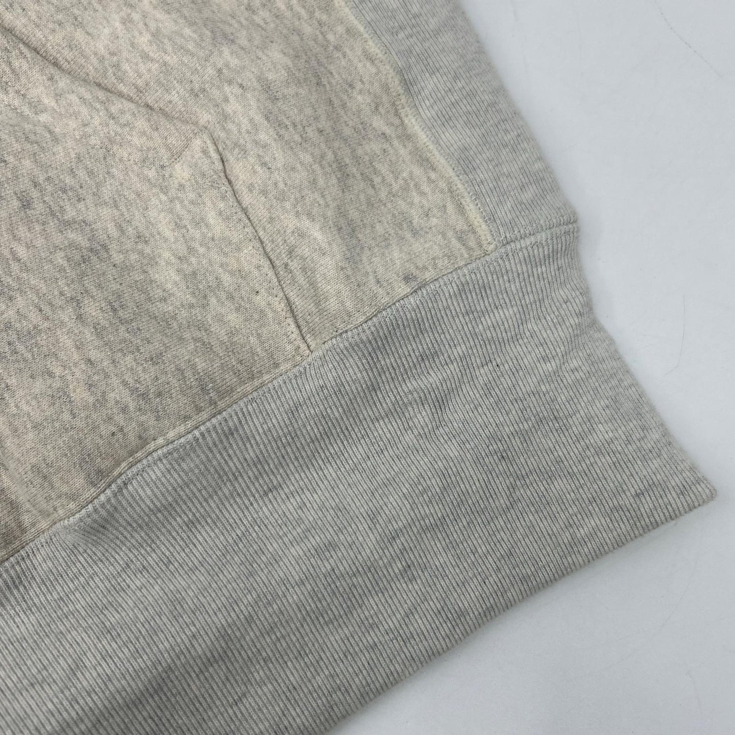 Champion C3-Q131 TRUE TO ARCHIVES Silver Gray Reverse Weave After Hooded Sweatshirt Top