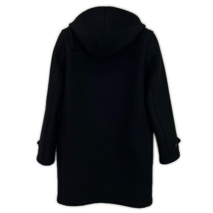 SAINT LAURENT PARIS 16AW 376281 Hedi-era black wool melton duffle coat coat