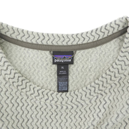 Patagonia パタゴニア R1 エア・クルー ロングスリーブ フリース トップス メンズ グレージュ XL 25年製 トップス