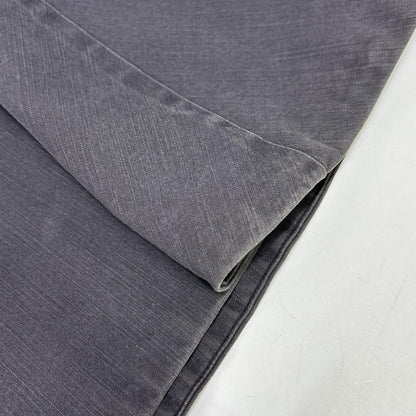 MADISON BLUE MB174-6712 Gray Cotton BACK SATIN MAXI FLARE SKIRT