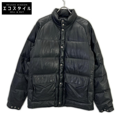 A BATHING APE アベイシングエイプ ﾌﾞﾗｯｸ peel slowly and see ｶｳﾊｲﾄﾞ ﾚｻﾞｰﾀﾞｳﾝｼﾞｬｹｯﾄ ジャケット L