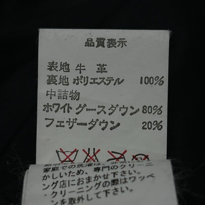 A BATHING APE アベイシングエイプ ﾌﾞﾗｯｸ peel slowly and see ｶｳﾊｲﾄﾞ ﾚｻﾞｰﾀﾞｳﾝｼﾞｬｹｯﾄ ジャケット L