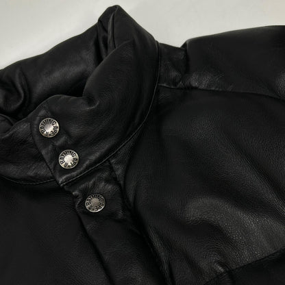 A BATHING APE アベイシングエイプ ﾌﾞﾗｯｸ peel slowly and see ｶｳﾊｲﾄﾞ ﾚｻﾞｰﾀﾞｳﾝｼﾞｬｹｯﾄ ジャケット L