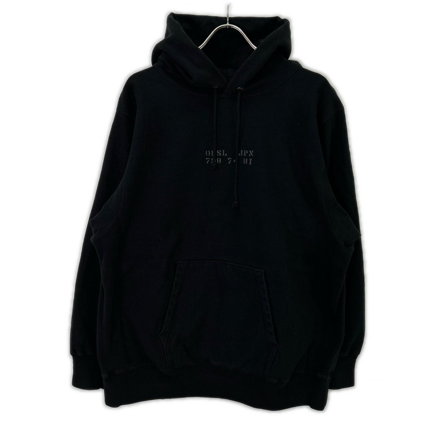 orslow オアスロウ ブラック Heavy Weight Vintage Hoody ヘビーウェイトヴィンテージフーディ トップス