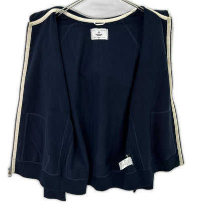 REIGNING CHAMP RC-3205 Navy MIDWEIGHT TERRY FULL ZIP HOODIE Tops