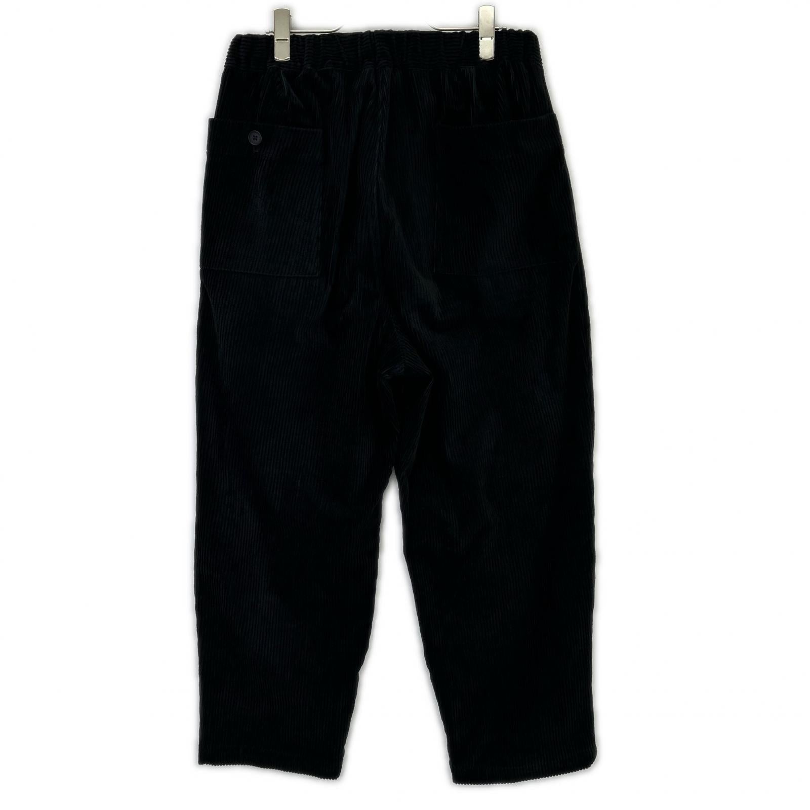STILL BY HAND スティルバイハンド PT05234 ﾌﾞﾗｯｸ ｺｰﾃﾞｭﾛｲｲｰｼﾞｰﾊﾟﾝﾂ ボトムス 48