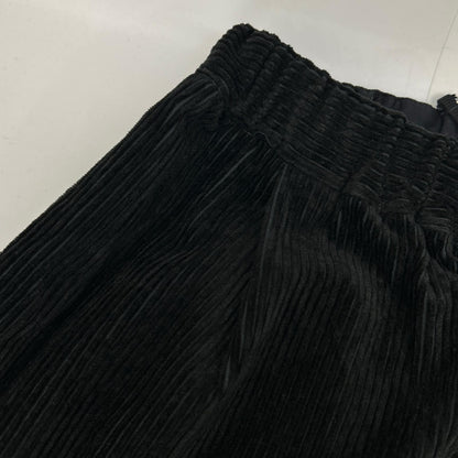STILL BY HAND スティルバイハンド PT05234 ブラック コーデュロイイージーパンツ ボトムス