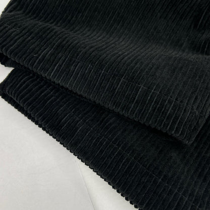 STILL BY HAND スティルバイハンド PT05234 ブラック コーデュロイイージーパンツ ボトムス
