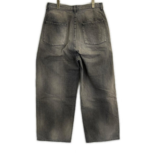 ANCELLM アンセルム 【25AW】ANC-PT84-A DENIM WIDE SLACKS USED加工 デニム スラックス ボトムス