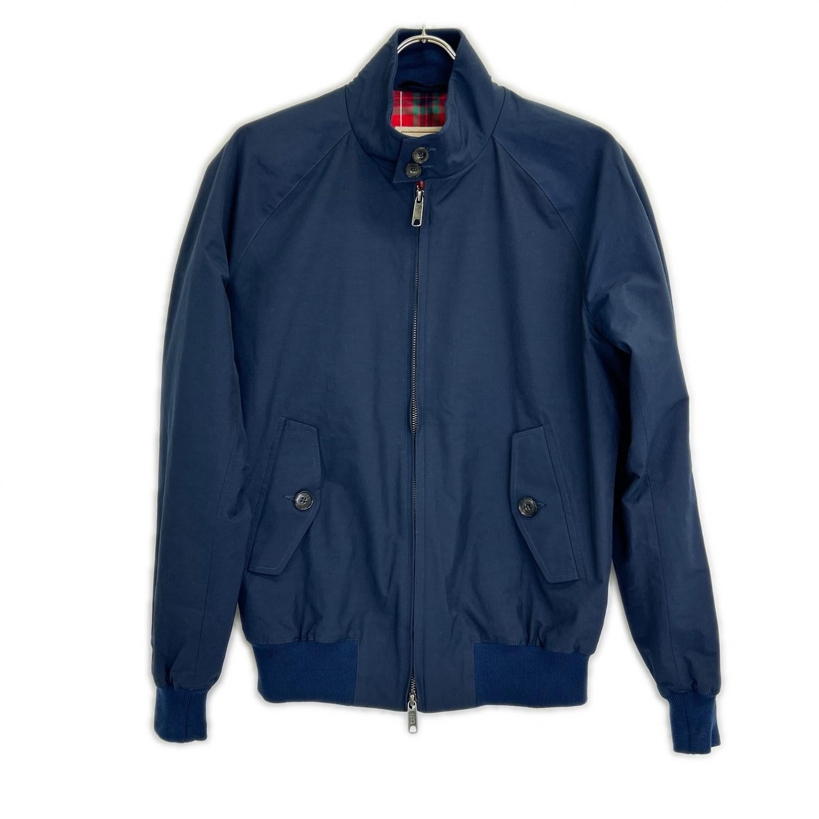 BARACUTA 241MBRCPS0001 Made in UK Navy Slim Fit G9 Swingtop Harrington Jacket