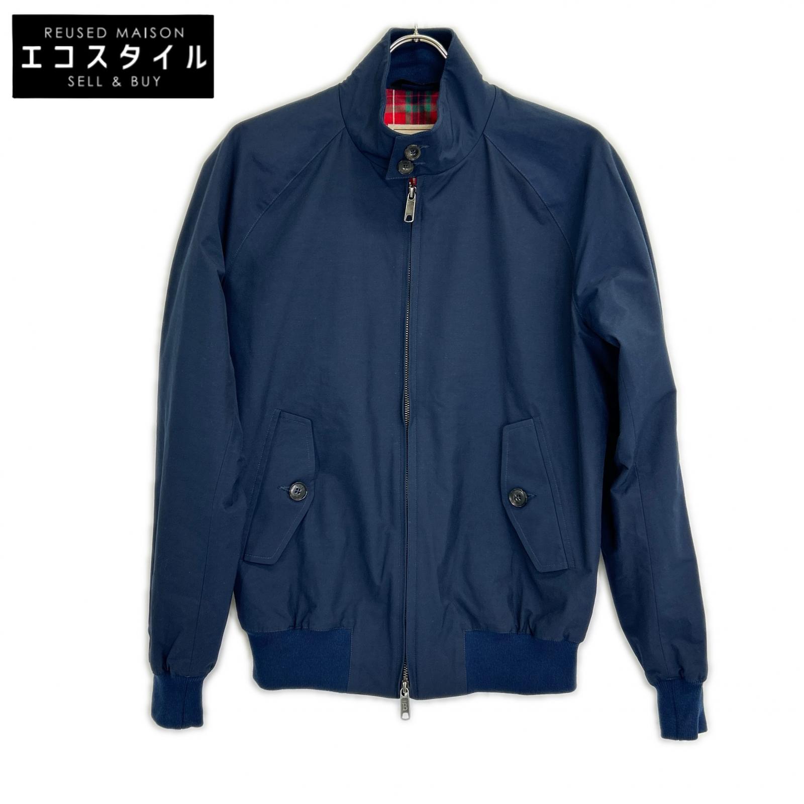 BARACUTA 241MBRCPS0001 Made in UK Navy Slim Fit G9 Swingtop Harrington Jacket