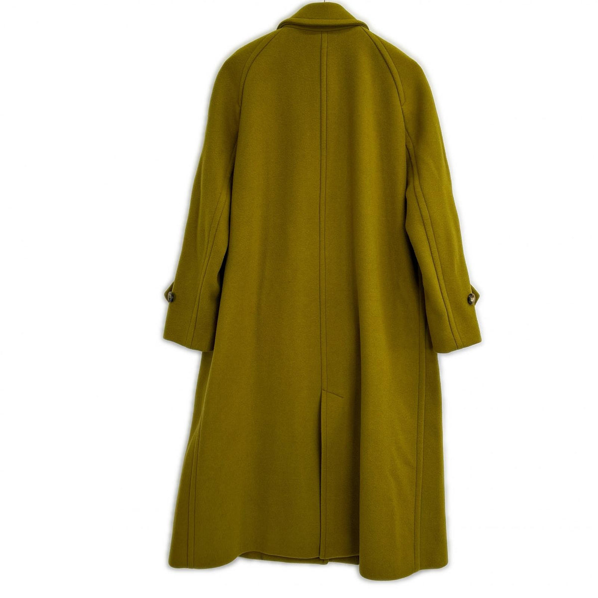 UN3D UN3D 522060000601 mustard wool stand-collar coat coat