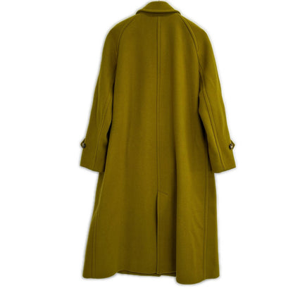 UN3D UN3D 522060000601 mustard wool stand-collar coat coat