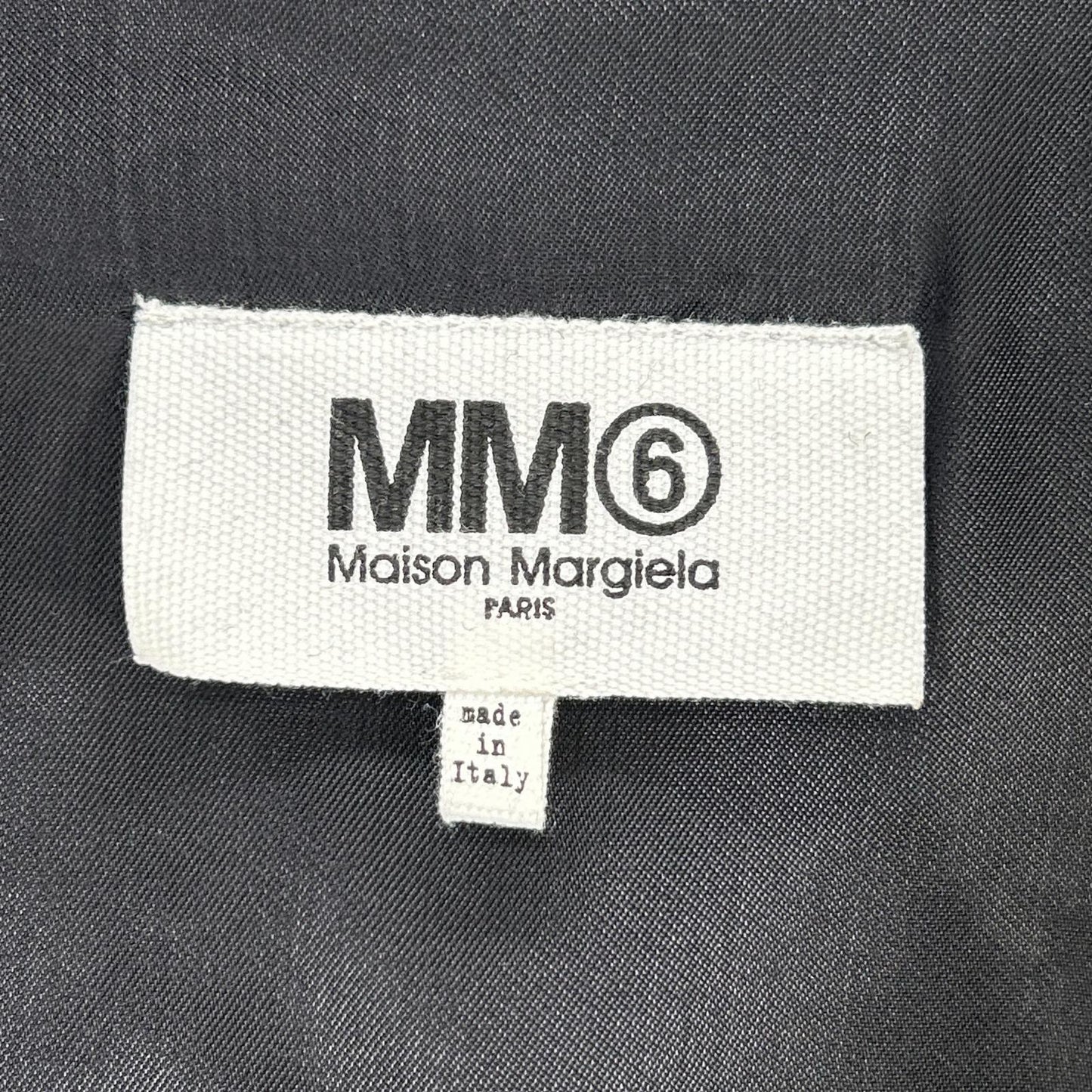 MM6 Maison Margiela S52AM0037 黑色 羊毛 单扣 尖领 西装外套
