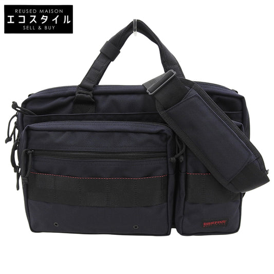 BRIEFING Excellent Condition 1050 Denier Ballistic Nylon MOBILE LINER 13 2WAY Business Bag Briefcase Navy BRA213B05 Business Bag Briefcase
