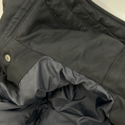 DANTON 【×BEAMS】19A-FA-002 Black Double-Zip Down Jacket 36 Women's