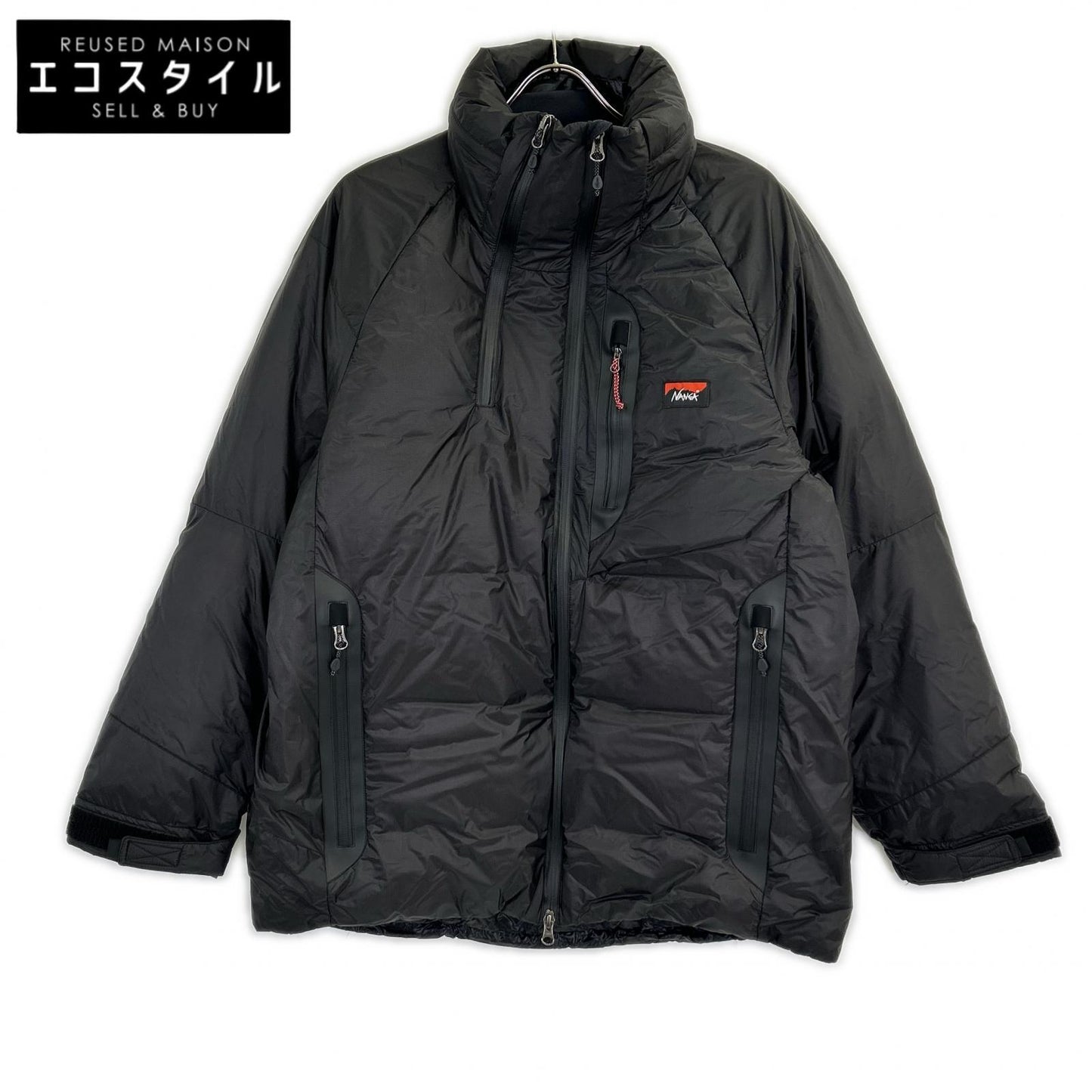 ND2441-1A101 Black AURORA TEX Light Stand Collar Down Jacket Mikami Jacket M Men's