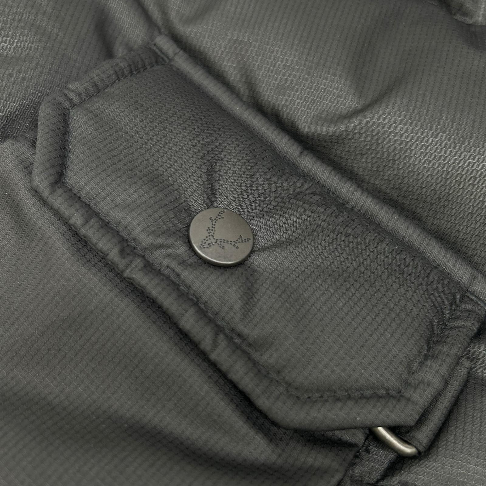 South2 West8 サウスツーウエストエイト 【×NANGA】RW692 25AW ブラック River Trek Down Vest リバートレックダウンベスト ベスト