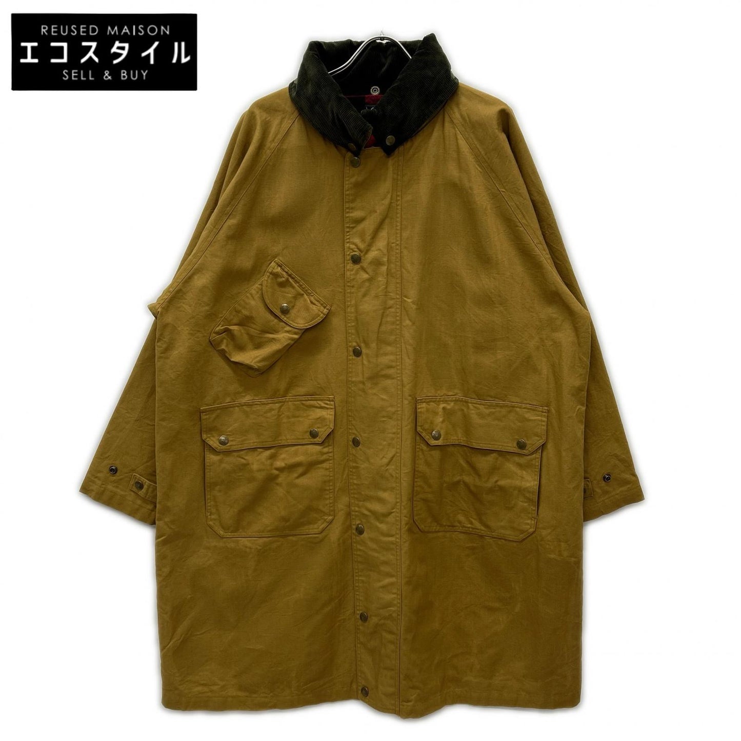 South2 West8 RW563 Mustard Carmel Coat OX Paraffin Coating Coat