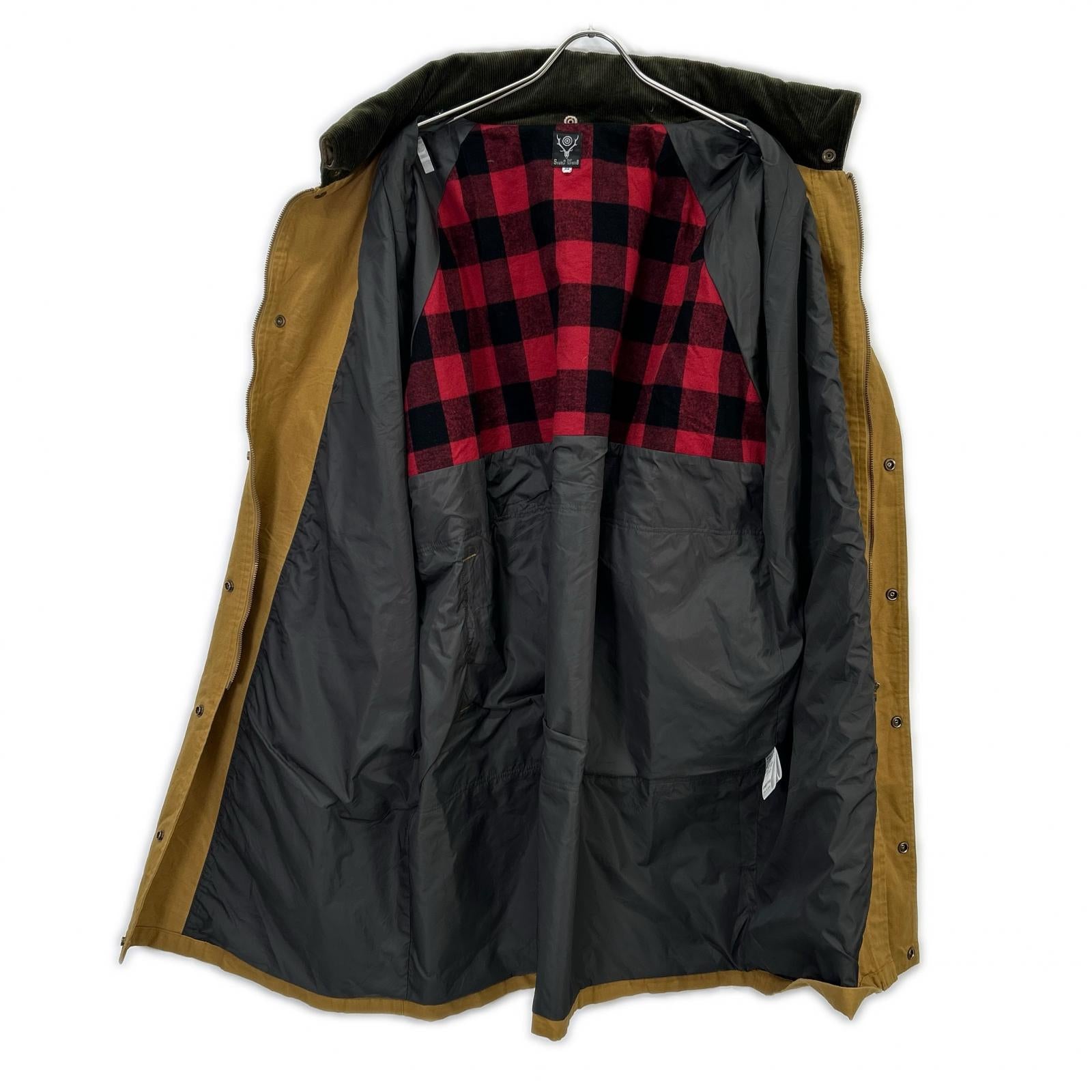 South2 West8 RW563 Mustard Carmel Coat OX Paraffin Coating Coat