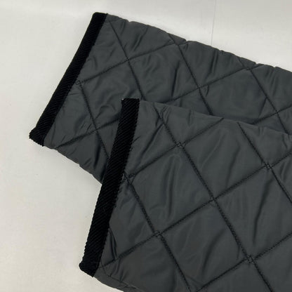 LAVENHAM LV12008 Lamp Black Chantry Men's Quilted Long Coat M/38