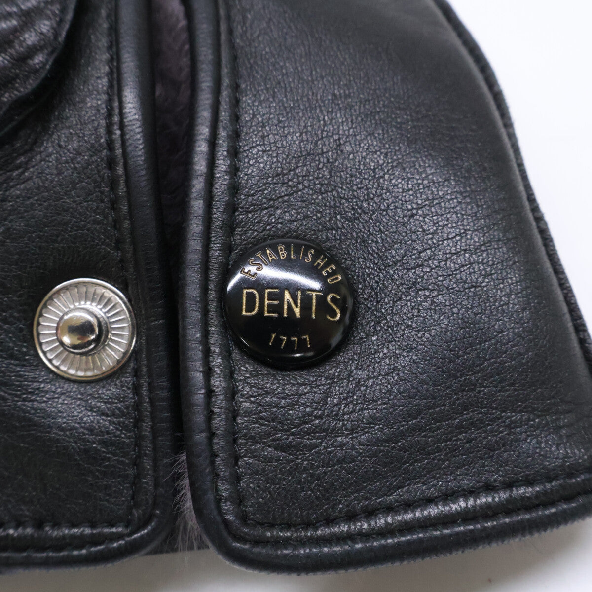 DENTS デンツ ラビットファーライニング ディアスキン 手袋 グローブ