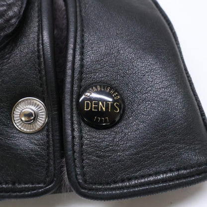 DENTS デンツ ラビットファーライニング ディアスキン 手袋 グローブ