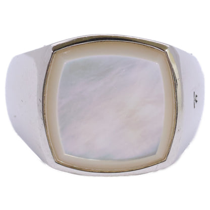 25SS 100383 Cushion White MOP スターリング SV925 リング 指輪 9 54 レディース