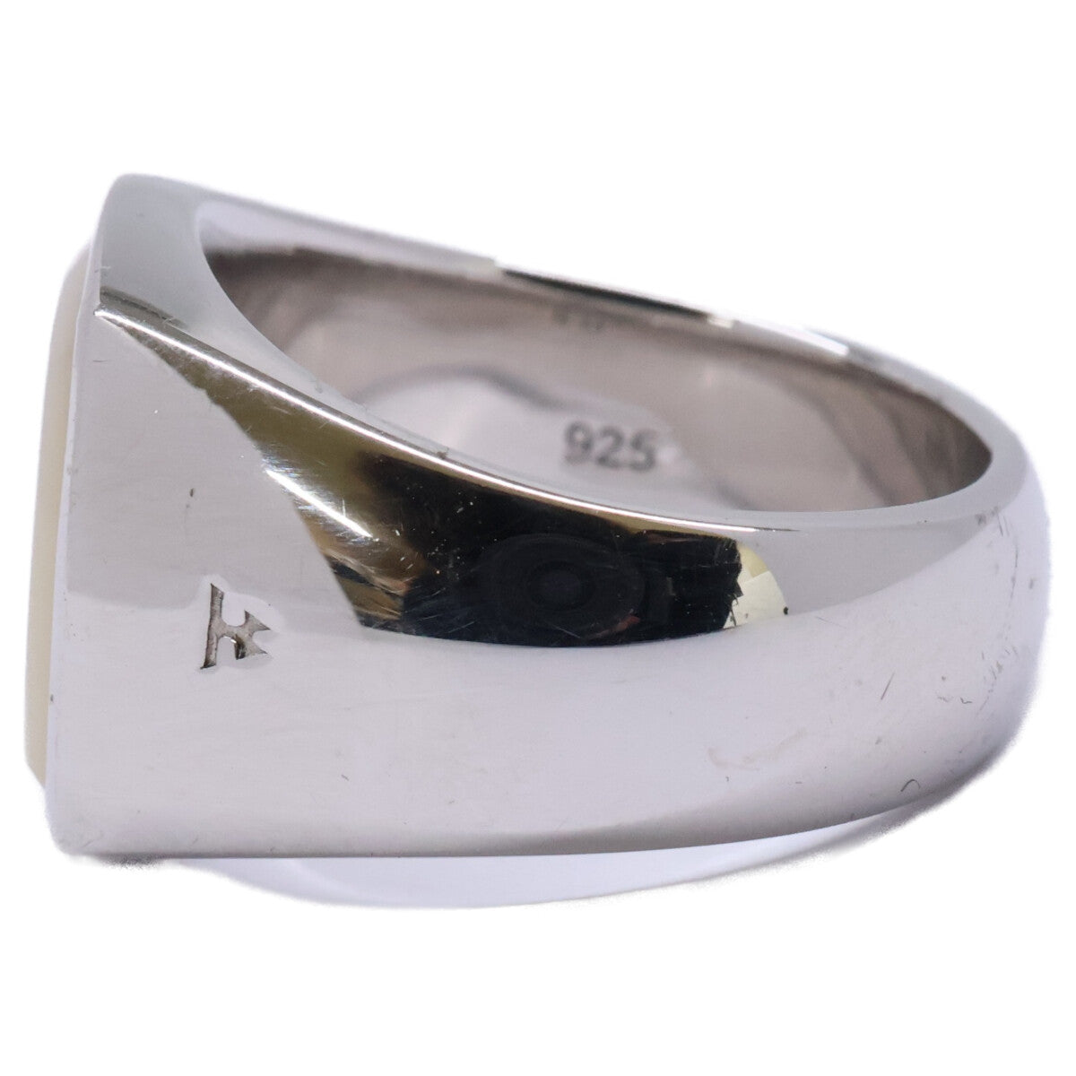 25SS 100383 Cushion White MOP スターリング SV925 リング 指輪 9 54 レディース