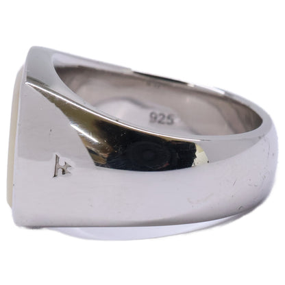 25SS 100383 Cushion White MOP スターリング SV925 リング 指輪 9 54 レディース
