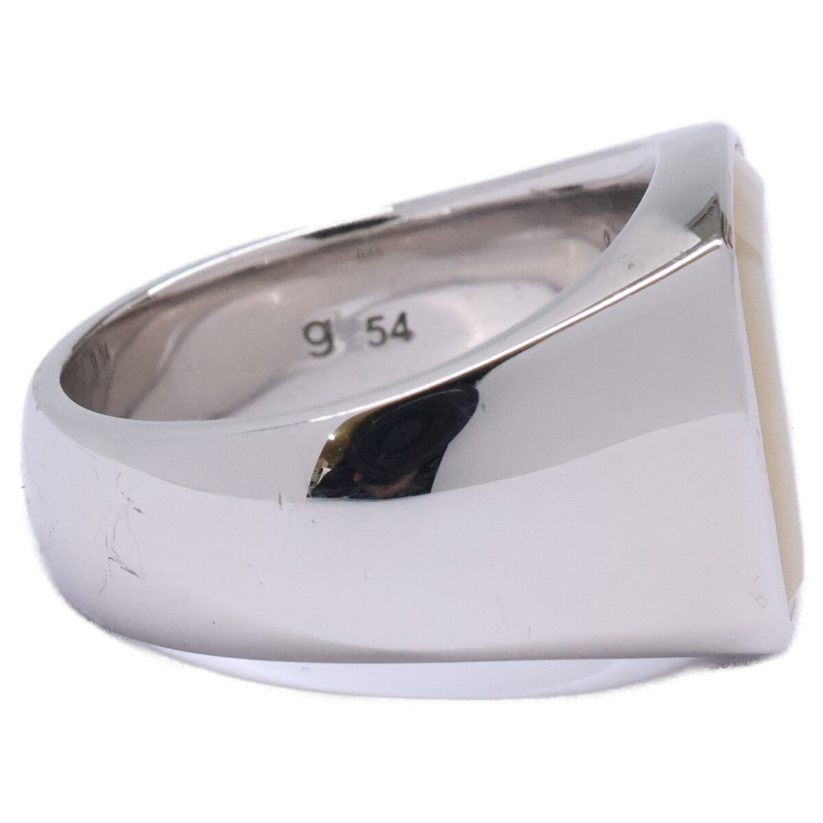 25SS 100383 Cushion White MOP スターリング SV925 リング 指輪 9 54 レディース