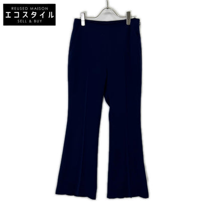 ADEAM 42403 Blue Polyester Bootcut/Flare Pants Bottoms