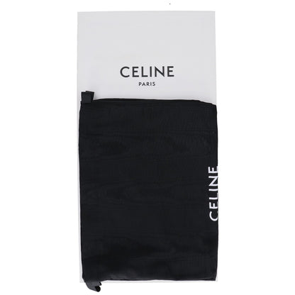 CELINE Leather Belt Strap Claude Boots/Heel Long Boots Shoes