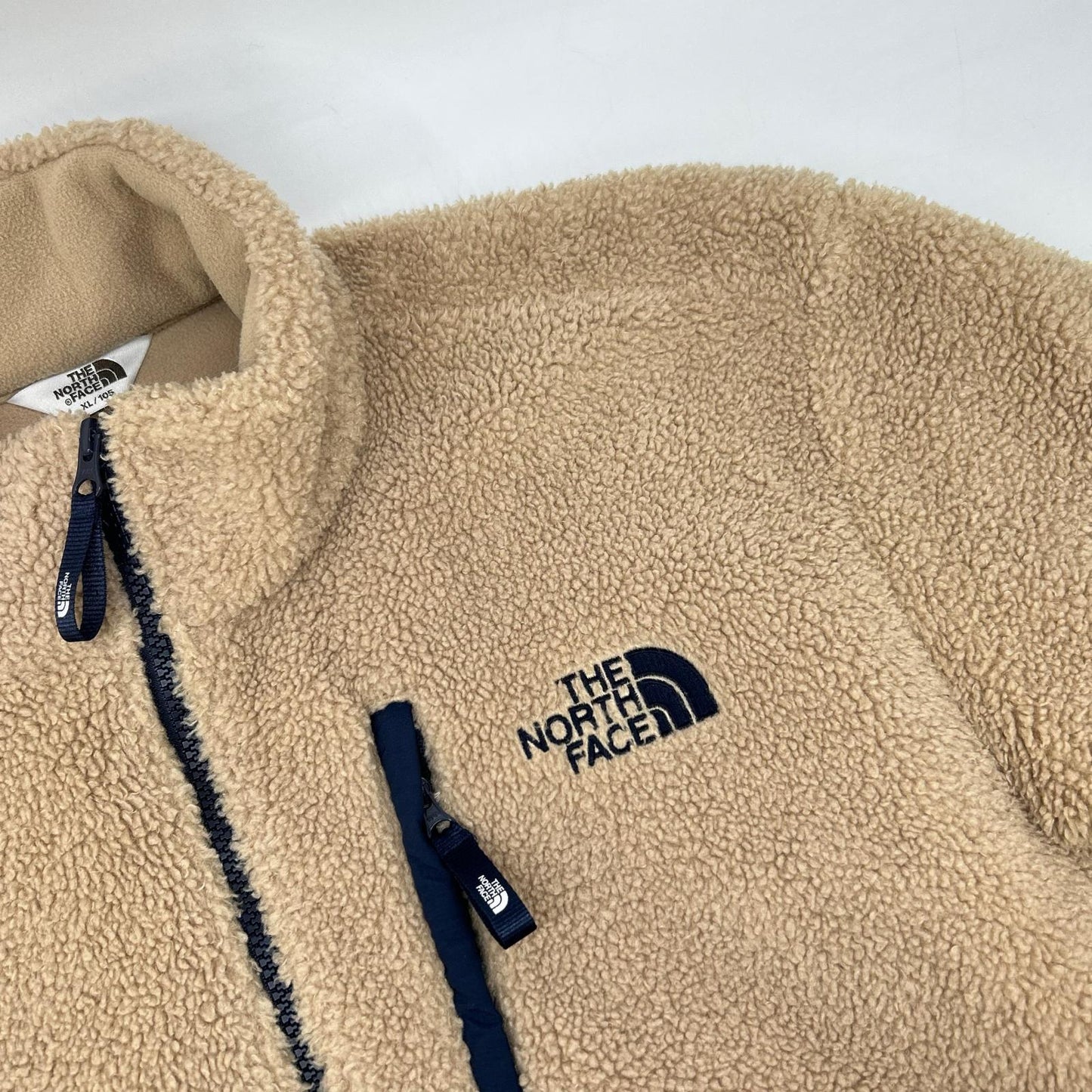 THE NORTH FACE NJ4FL50K Beige Boa Fleece Jacket