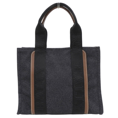 BALLY Bally Drivaria Canvas Tote Bag Men's Gray 6302435 Tote Bag