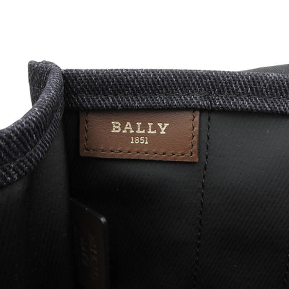 BALLY Bally Drivaria Canvas Tote Bag Men's Gray 6302435 Tote Bag