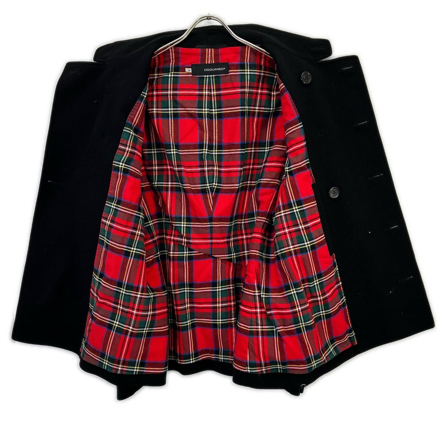 DSQUARED2 ディースクエアード 08AW 71AM176 Black Wool 10B Peacoat Kokonoe Coat