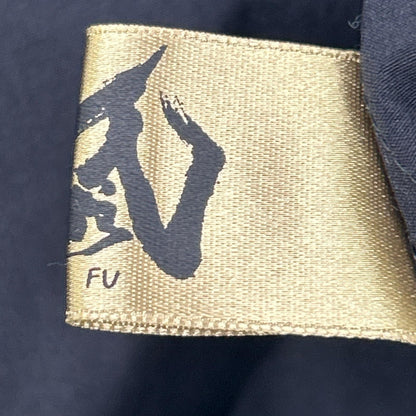 m_mefu 芽风 25SS 15125008 黑色 尼龙混纺 中置拉链 无袖连衣裙