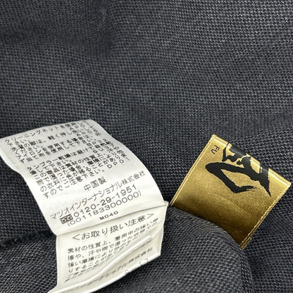 m_mefu 芽风 14125017 黑色 棉麻混纺 短袖牛仔连衣裙 女式连衣裙