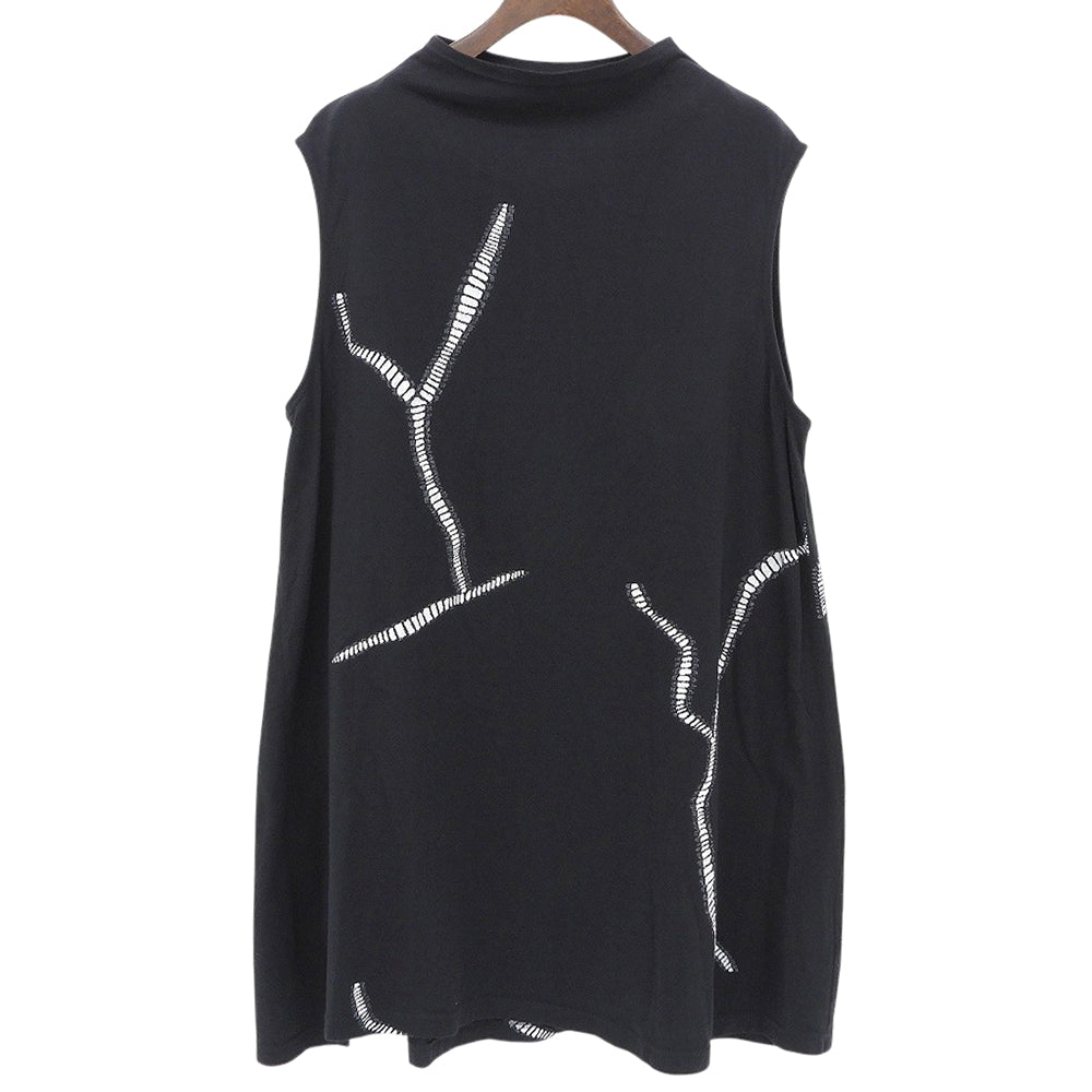 Cotton Embroidered Design EDA Tunic/Sleeveless Dress Women's Black 40 14222404 Dress 40 Women's