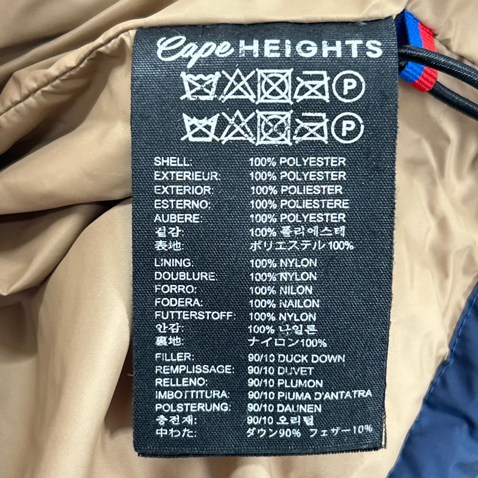 Cape HEIGHTS 开普海茨 海军蓝 WITT JACKET/WITT夹克 短款羽绒夹克 夹克 S