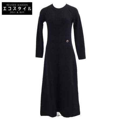 如同新品 国内正品 24AW 4H2528D1 100%羊绒 Serre吊坠 长袖针织连衣裙 34 女士